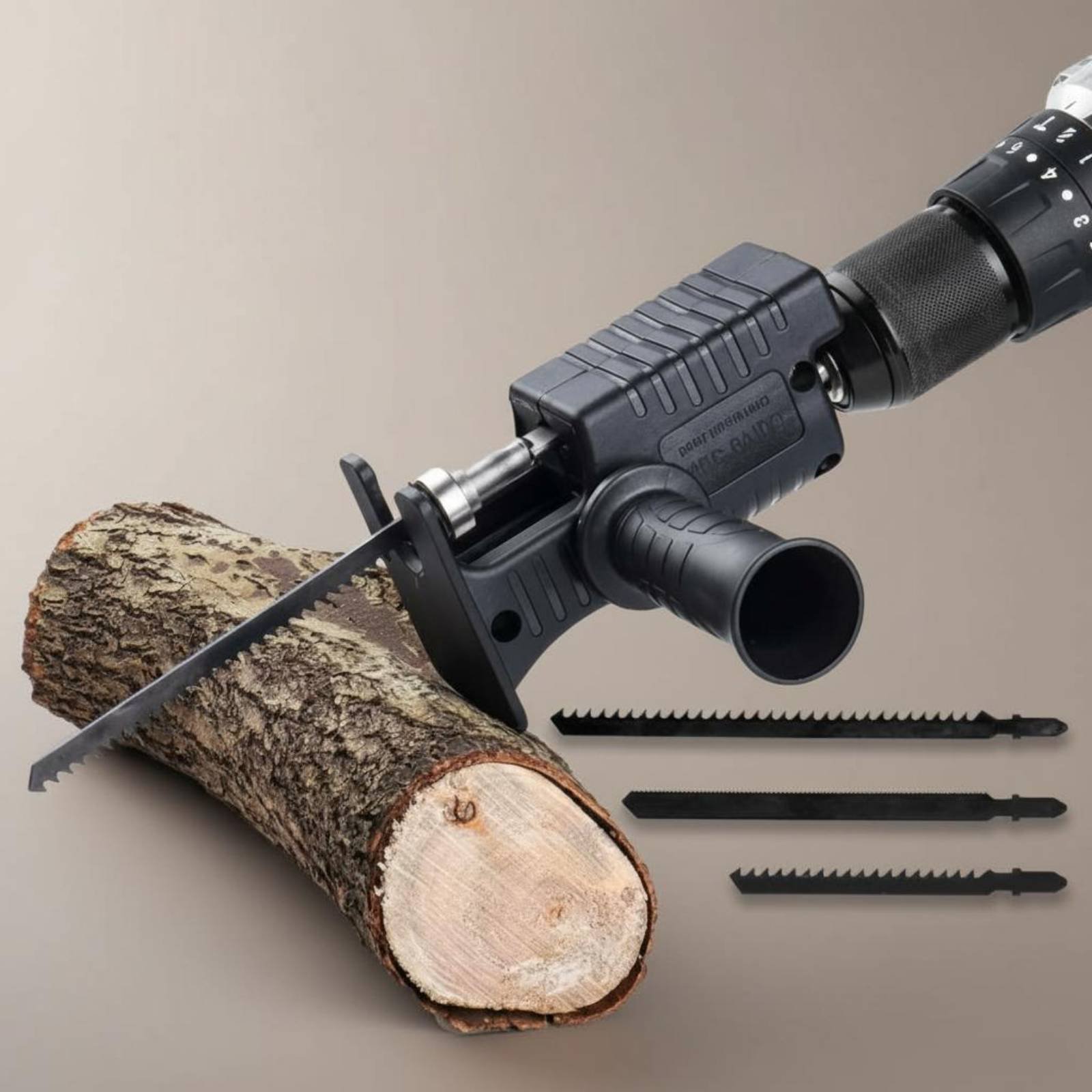 Adaptor Bor ke Gergaji Bolak-B - Reciprocating Saw Attachment Drill ulasan dan harga