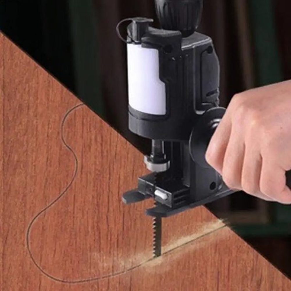 Adaptor Konverter Bor Listrik  - Reciprocating Saw Attachment Drill ulasan dan harga