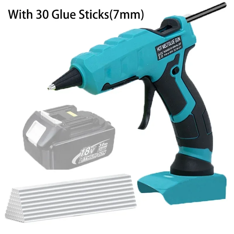 Pistol Lem Panas untuk Baterai - Hot Melt Glue Gun Cordless ulasan dan harga