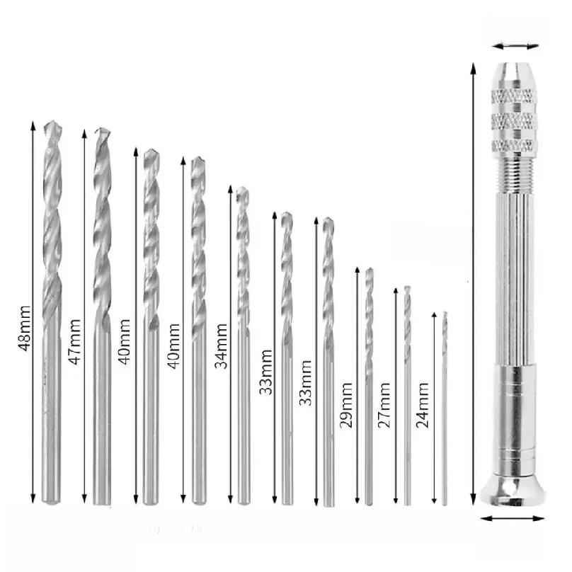 0.8-3.0mm Mini Hand Drill Alat - Hand Tools ulasan dan harga
