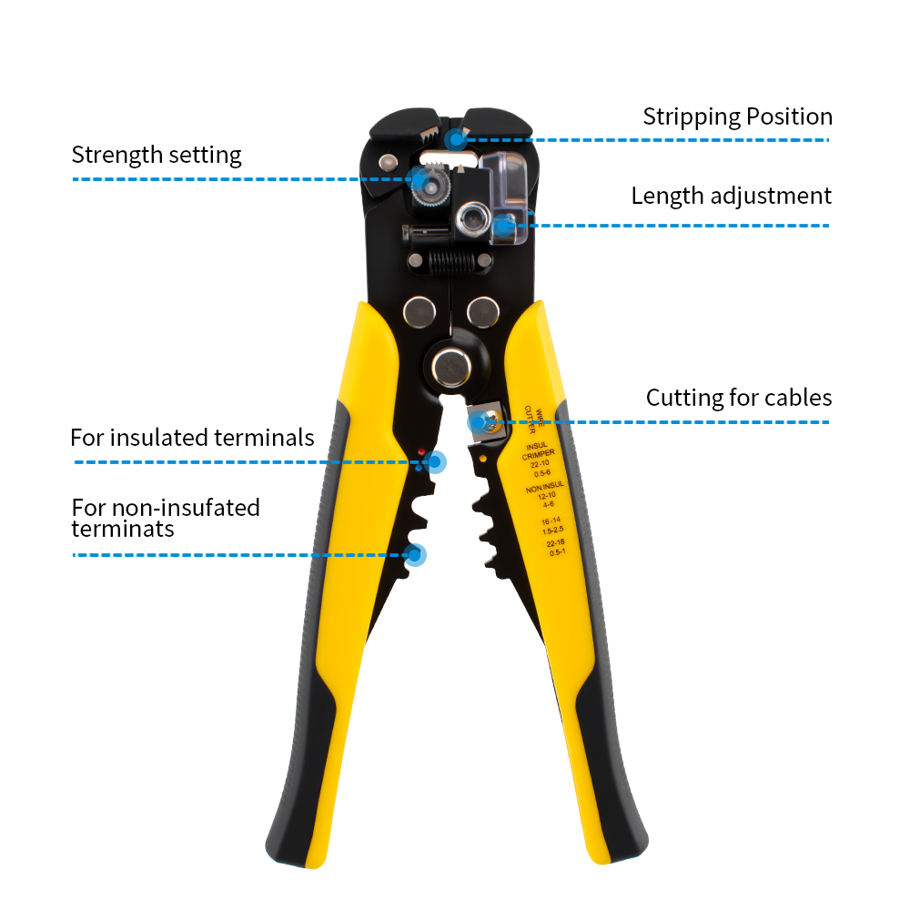 Alat Tangan Multifungsi untuk  - Automatic Wire Stripper Cutter ulasan dan harga