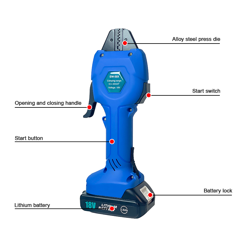 Alat Crimping Listrik EW-50X y - Electrical ulasan dan harga