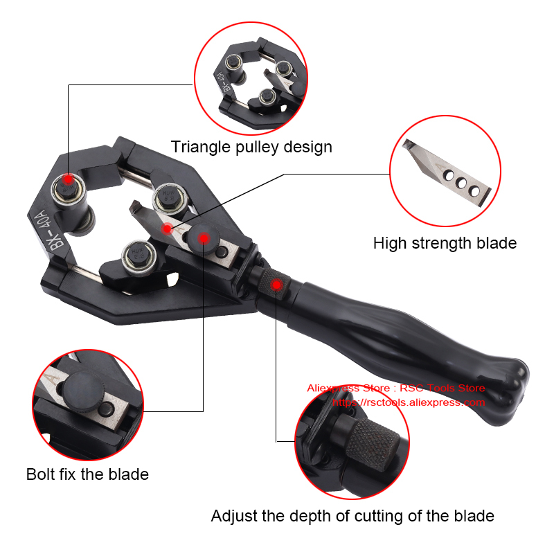 BX-40A Kabel Stripper, Multifu - Automatic Wire Stripper Cutter ulasan dan harga