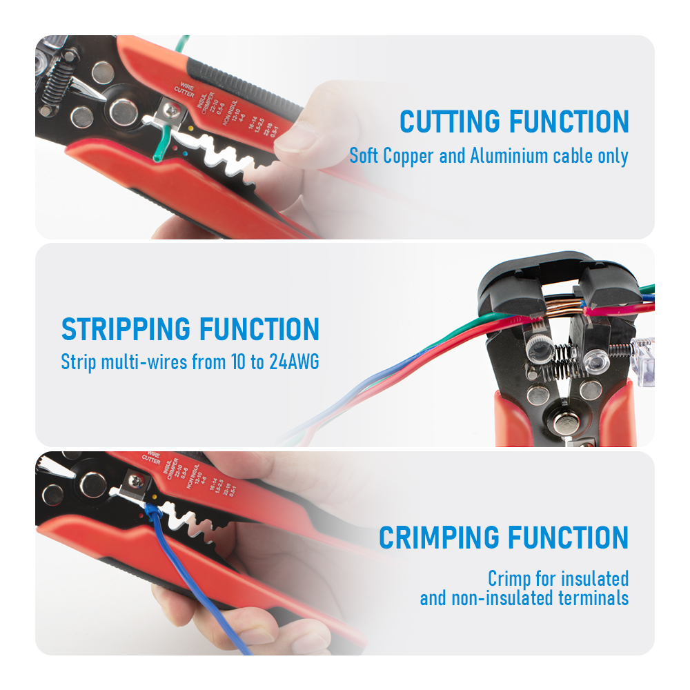 Tang Pengupas Kabel Otomatis P - Automatic Wire Stripper Cutter ulasan dan harga
