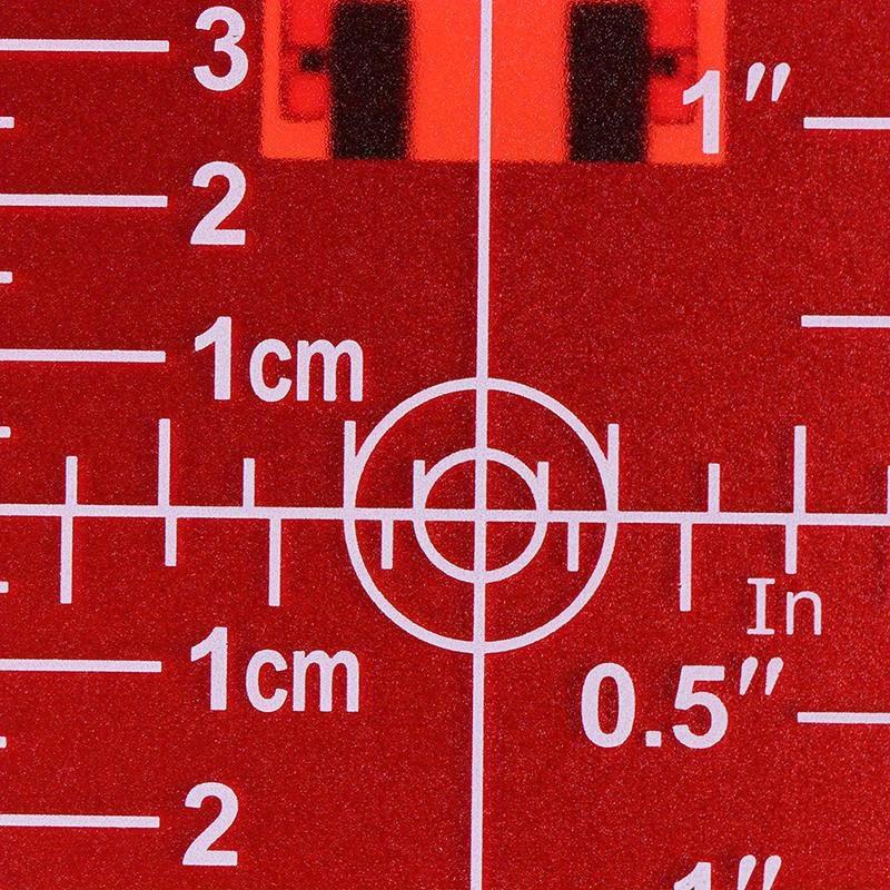1 Buah Pelat Kartu Target Lase - Laser Level 16 Lines 4D Green ulasan dan harga