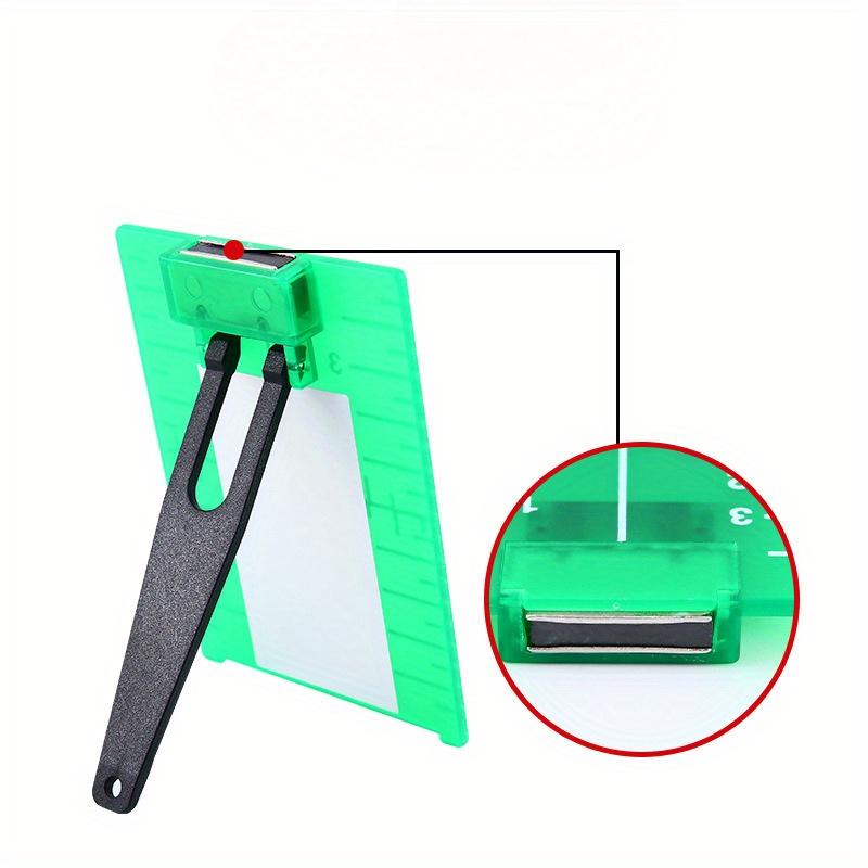 1 Buah Pelat Kartu Target Lase - Laser Level 16 Lines 4D Green ulasan dan harga
