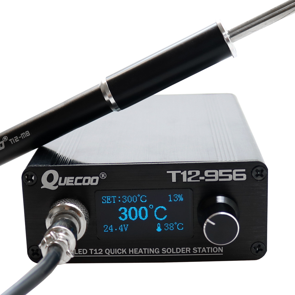 QUECOO T12-956 Solder Digital  - Digital Soldering Station T12 ulasan dan harga