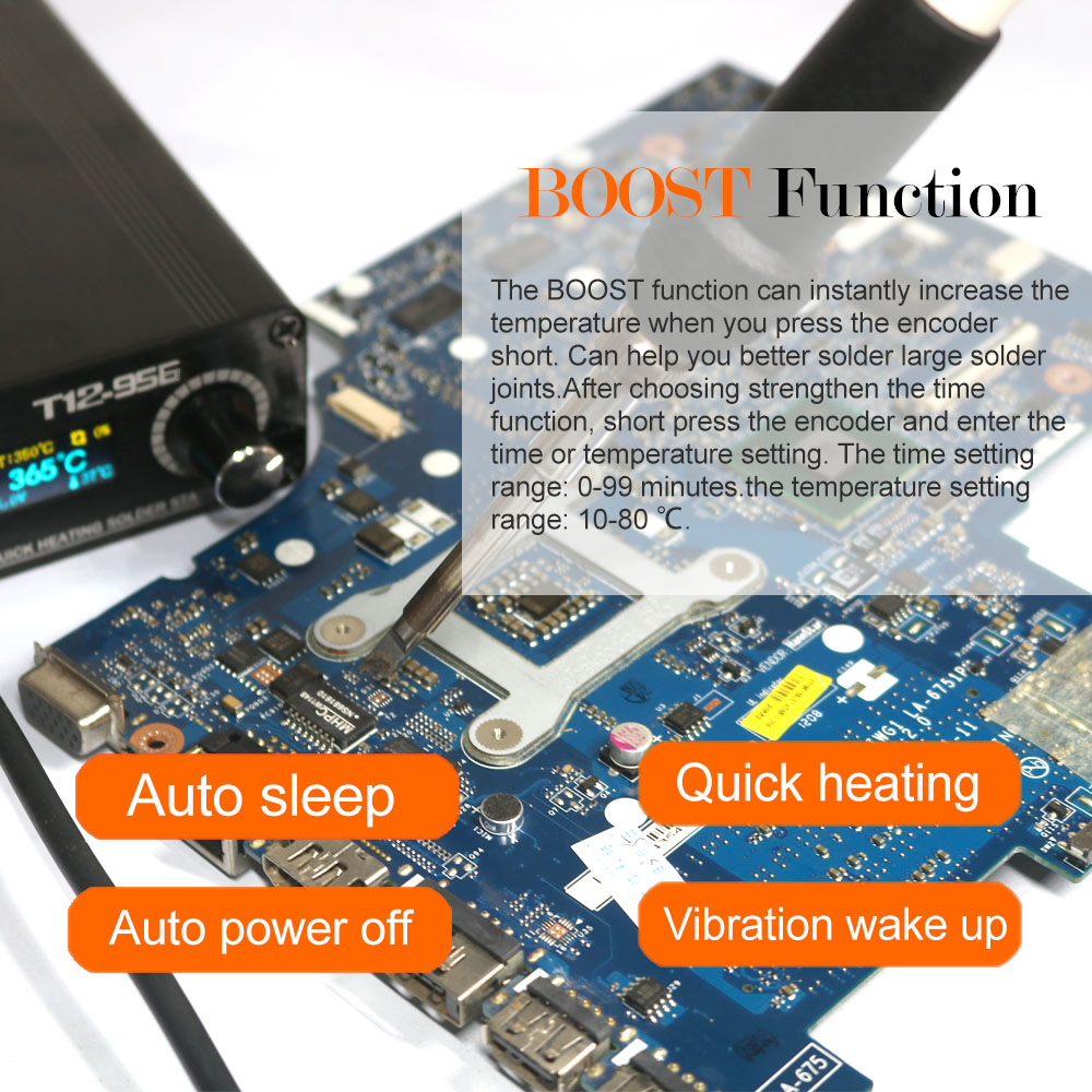 QUECOO T12-956 Solder Digital  - Digital Soldering Station T12 ulasan dan harga