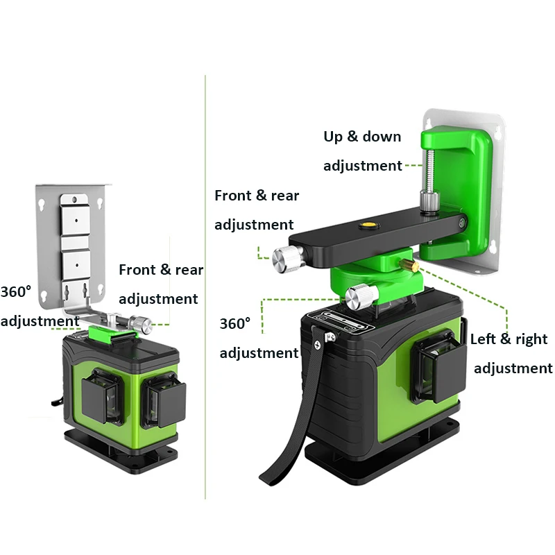 Laser Diode Hijau 16 Garis 4D  - Laser Level 16 Lines 4D Green ulasan dan harga