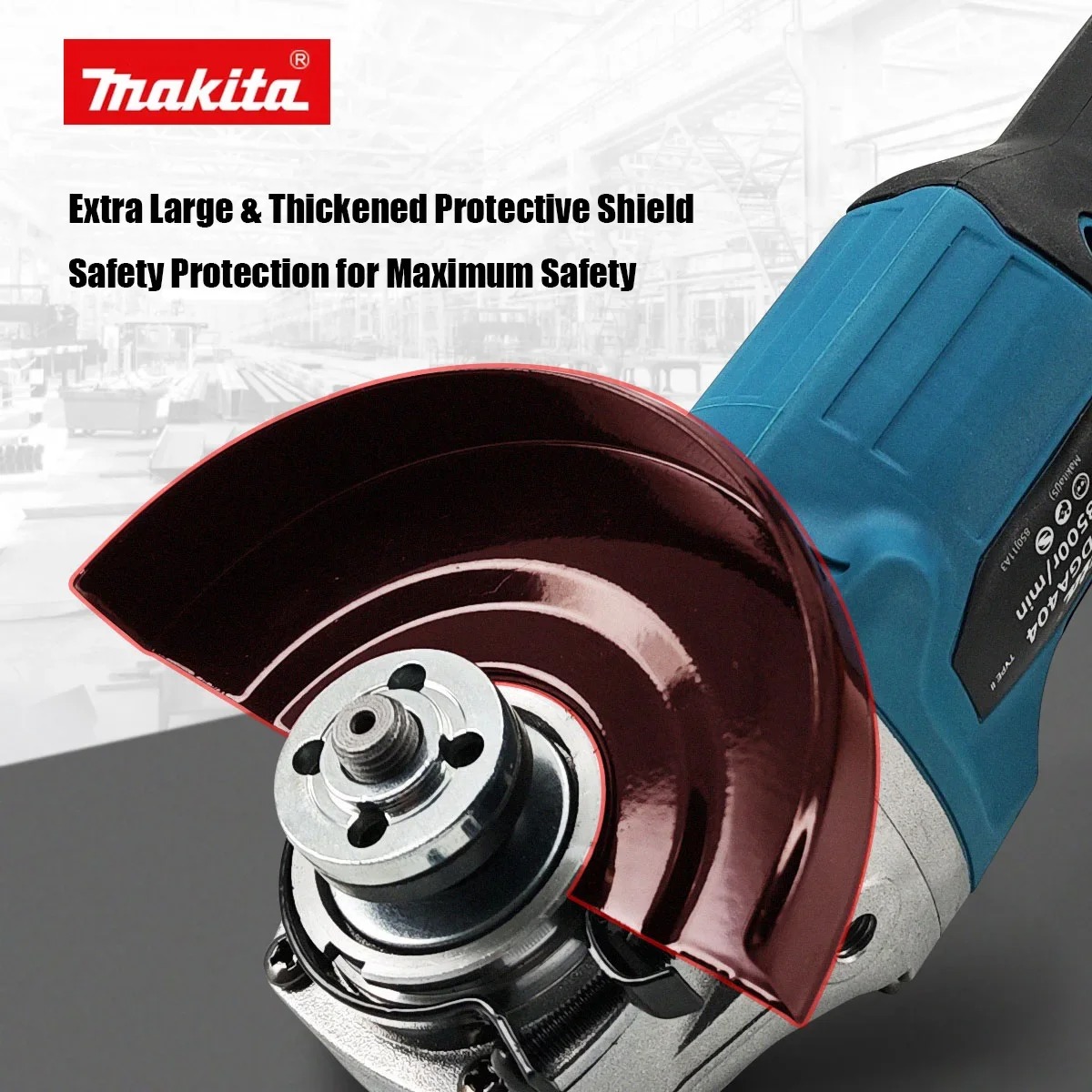 Makita DGA404 125mm Gerinda Su - Brushless Angle Grinder Battery Powered ulasan dan harga