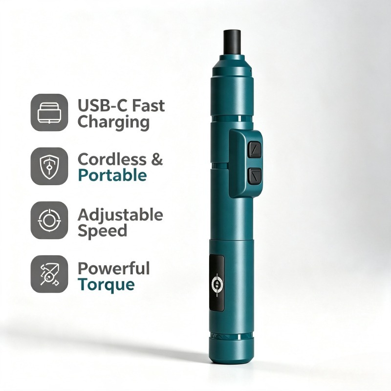Bor Tangan Mini Listrik 3.6v N - Electric Screwdriver Rechargeable Usb ulasan dan harga