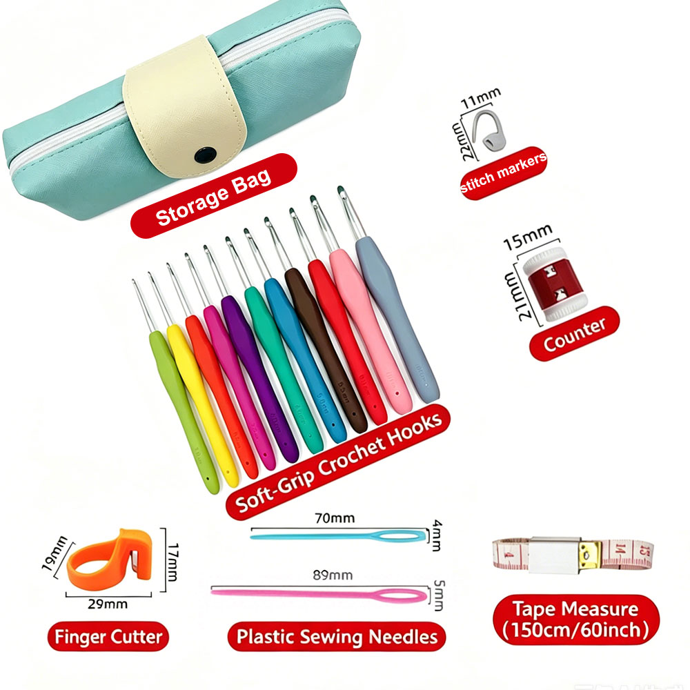 37pcs Set Jarum Rajut Crochet  - Hardware ulasan dan harga