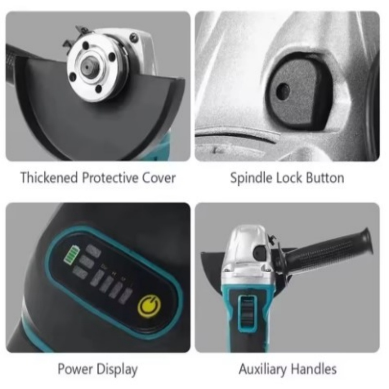 Makita DGA404 Mesin Gerinda Su - Brushless Angle Grinder Battery Powered ulasan dan harga