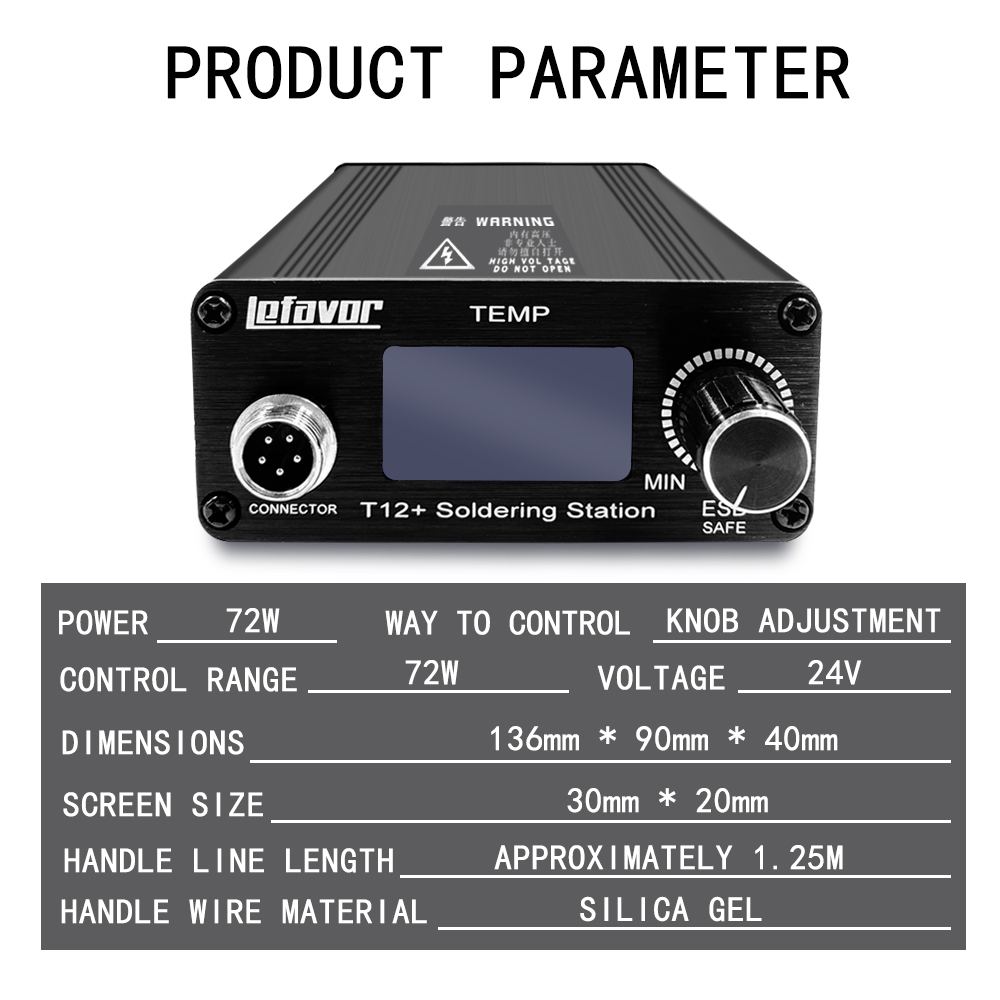 T12 + Stasiun Solder Besi 1.3  - Digital Soldering Station T12 ulasan dan harga
